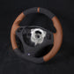 BMW E8X/E9X Alcantara/Sadle Brown skinn Ratt - LZ-Customs