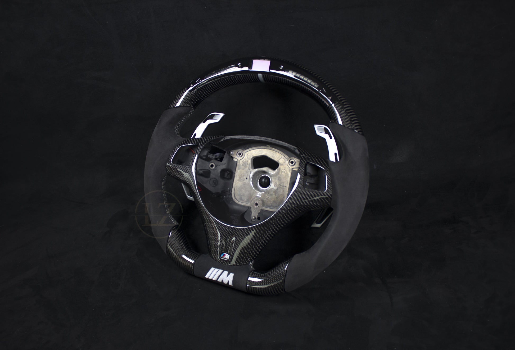 BMW E8X/E9X Carbon/Alcantara LED Ratt Hvite Detaljer - LZ-Customs