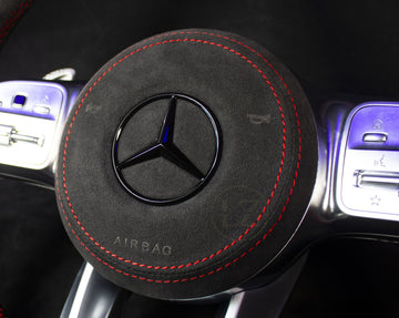 Mercedes Benz c63 Custom Alcantara Airbag - LZ-Customs