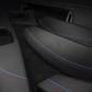 BMW F30,F80,F32,F82,F31,F36 Nappa Skinn Interiør Lister M-Sømmer - LZ-Customs