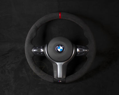 BMW F10/F11 Komplett Facelift Alcantara Ratt - LZ-Customs