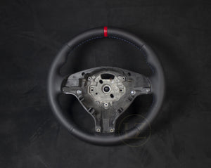 BMW E46 Skinn Ratt Rød Detaljer V2 - LZ-Customs