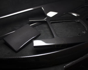 BMW E60,E61 Carbon Fiber Interiørlister LZ-Light - LZ-Customs