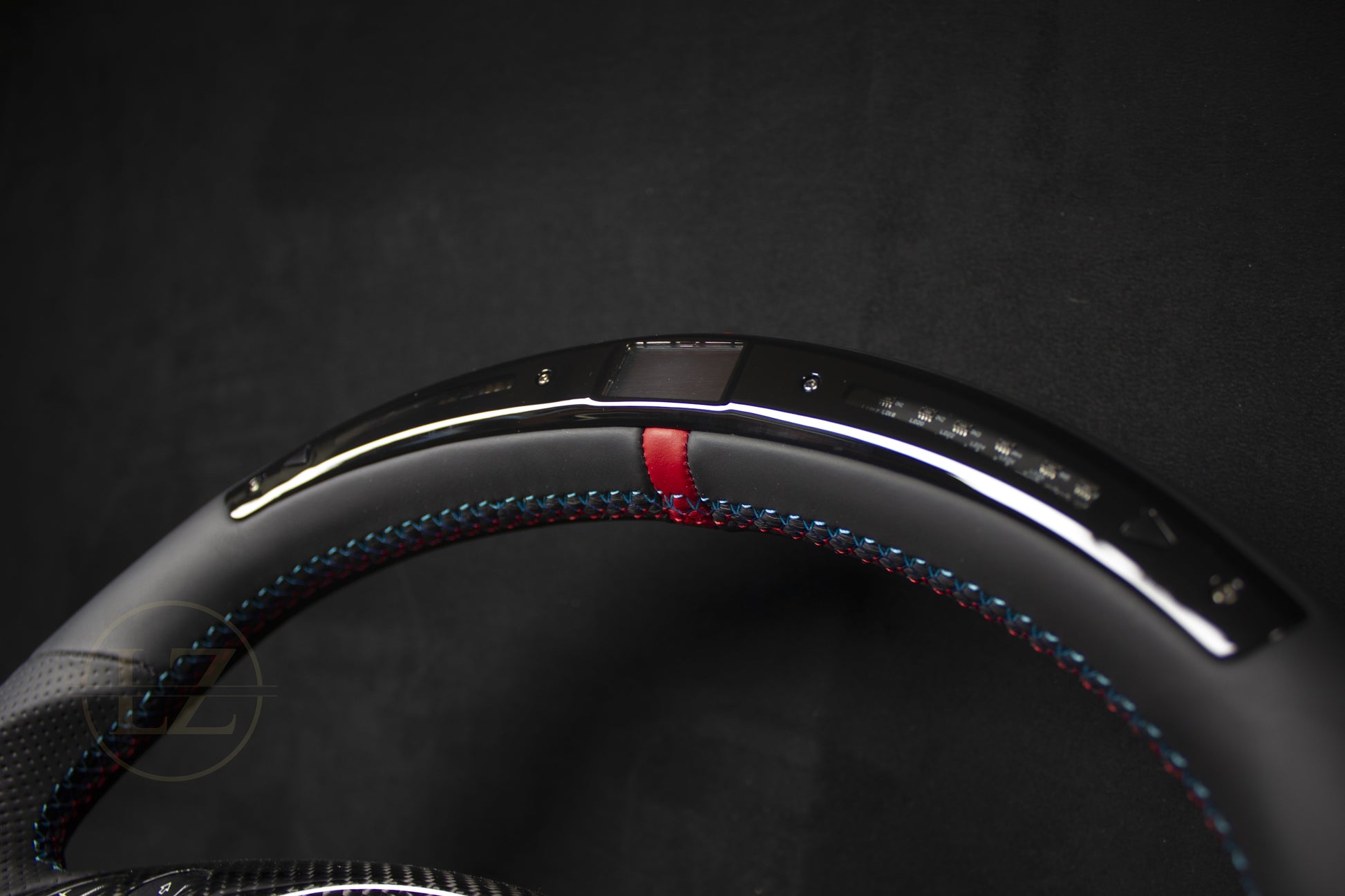 BMW E46 Skinn LED Ratt Røde Detaljer - LZ-Customs