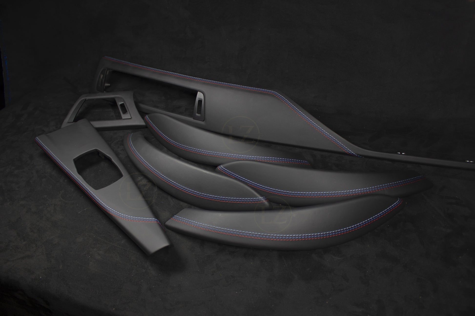 BMW F30,F80,F32,F82,F31,F36 Nappa Skinn Interiør Lister M-Sømmer - LZ-Customs