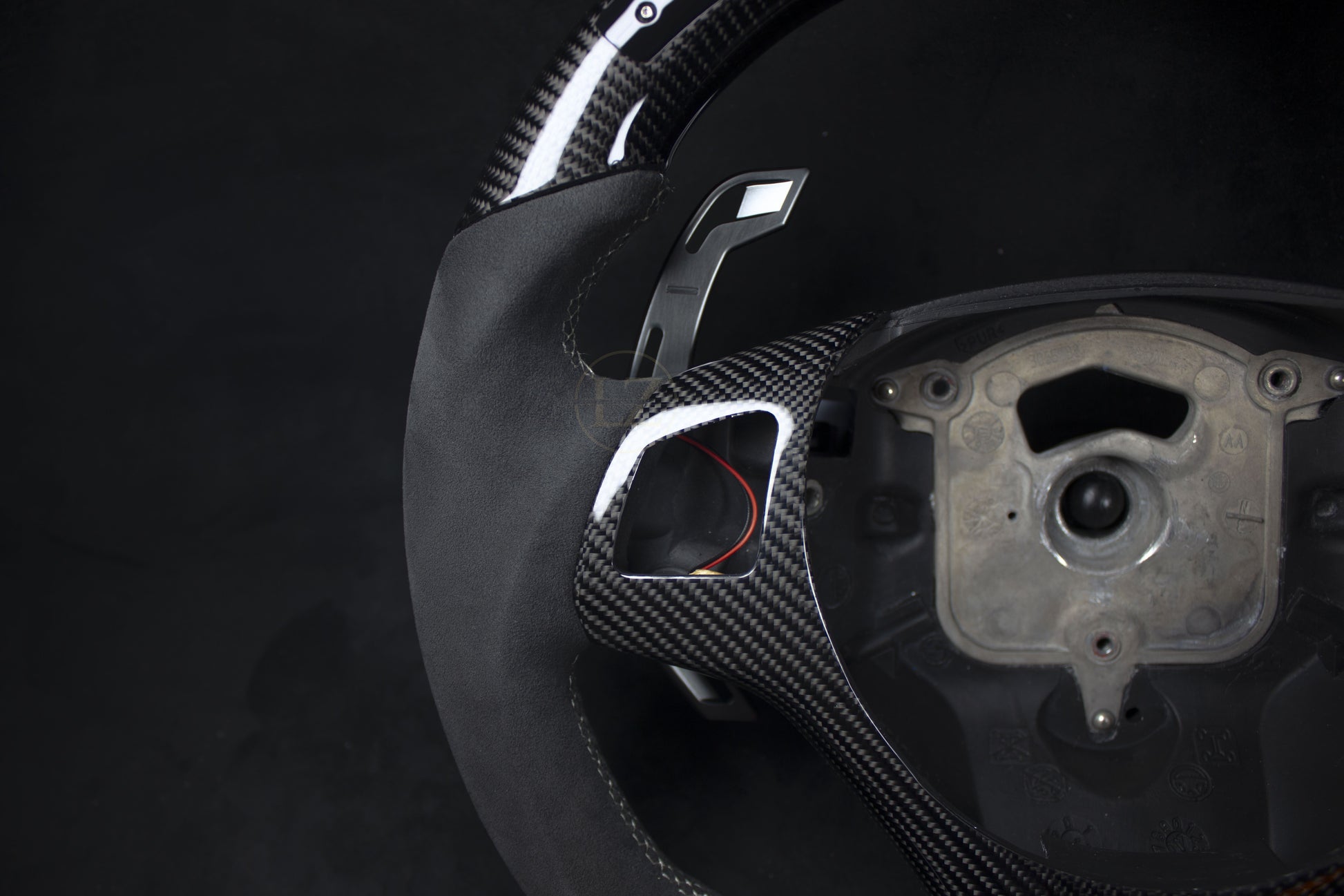 BMW E8X/E9X Carbon/Alcantara LED Ratt Hvite Detaljer - LZ-Customs