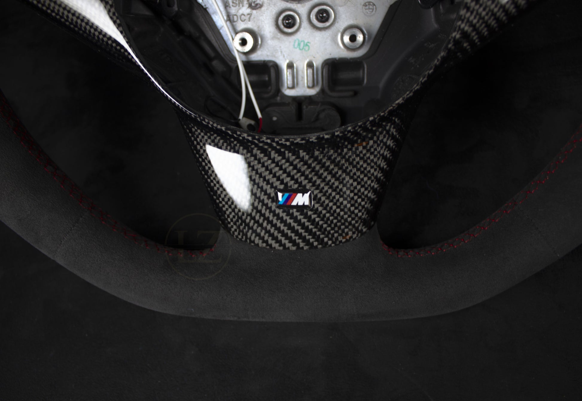 BMW E60, E61 Alcantara LED Ratt Rød Detaljer - LZ-Customs