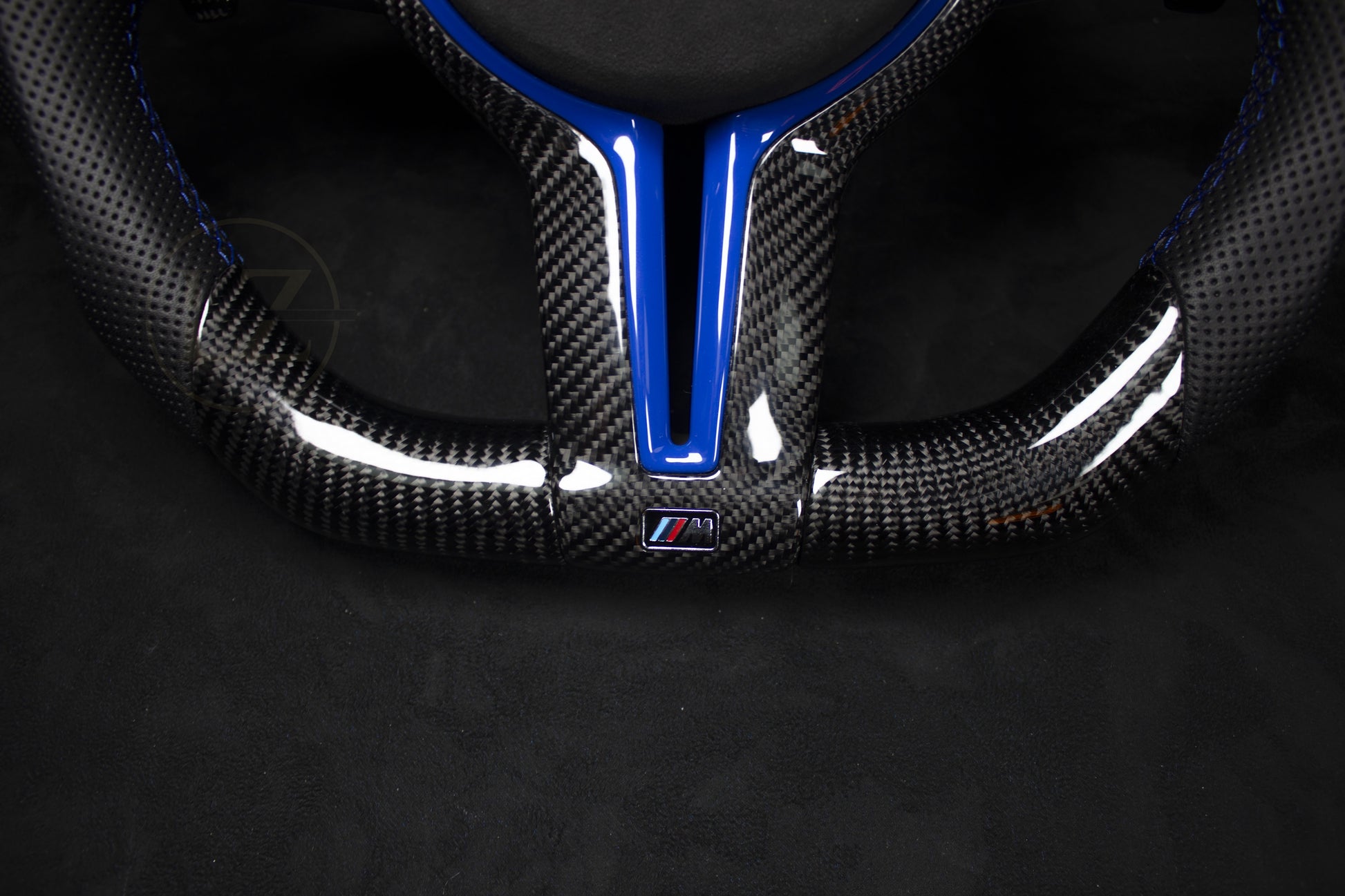 BMW F10/F11 Carbon Ratt, LED Blå Detaljer - LZ-Customs