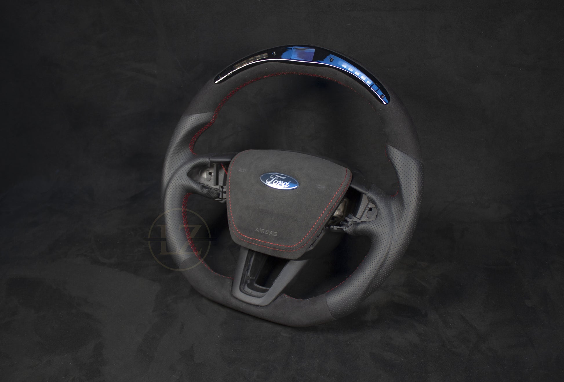 Ford Focus ST/RS MK3 Alcantara/Skinn LED Ratt - LZ-Customs