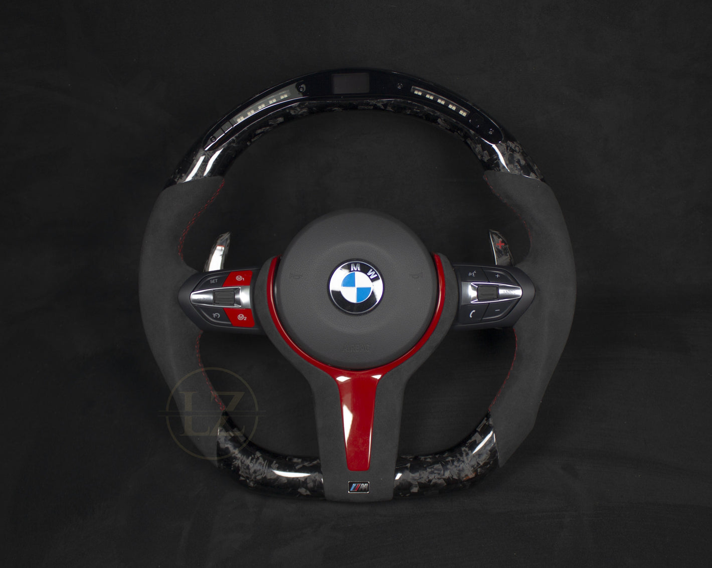 BMW F2X,3X,8X Forged Carbon Ratt, LED Røde Detaljer - LZ-Customs