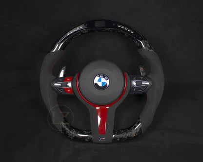 BMW F2X,3X,8X Forged Carbon Ratt, LED Røde Detaljer - LZ-Customs