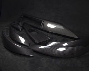 BMW F30,F80,F32,F82,F31,F36 Carbon Fiber Interiørlister LZ-Light - LZ-Customs
