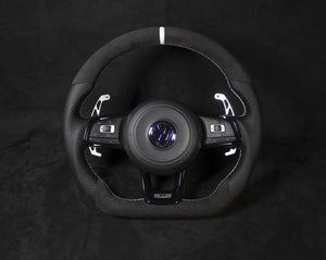 VOLKSWAGEN GOLF MK7 Alcantara/Skinn Ratt - LZ-Customs