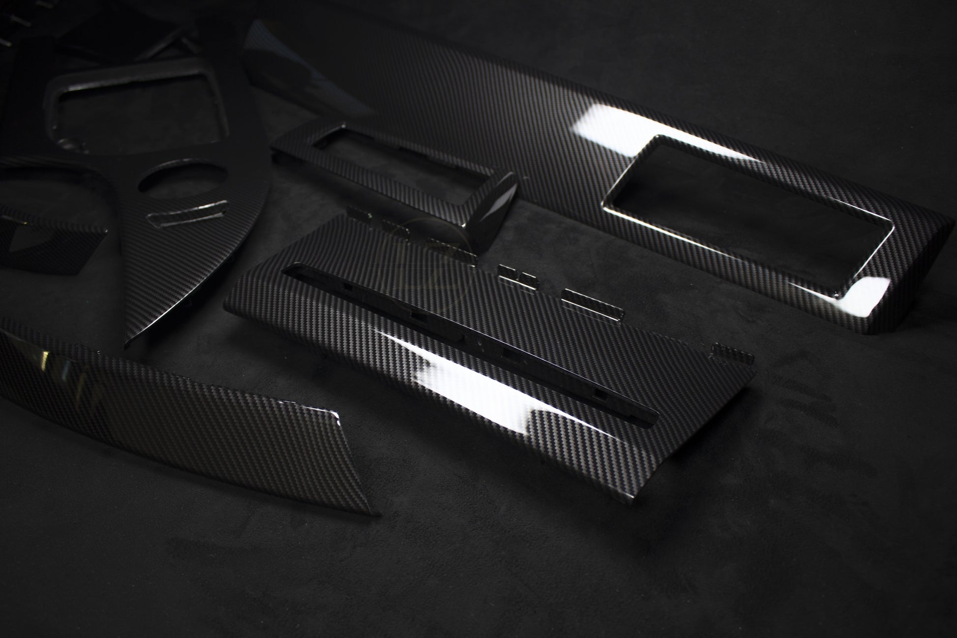 BMW E60,E61 Carbon Fiber Interiørlister LZ-Light - LZ-Customs