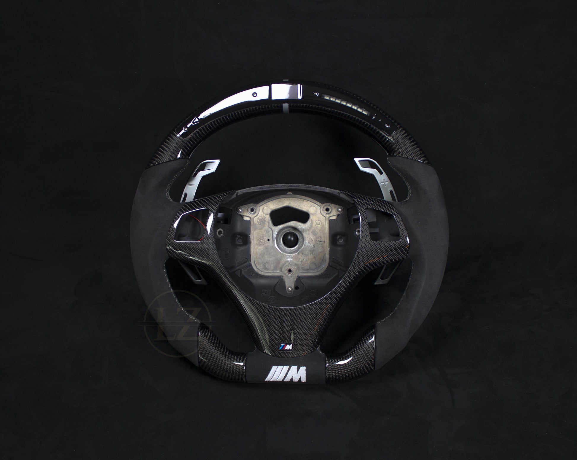 BMW E8X/E9X Carbon/Alcantara LED Ratt Hvite Detaljer - LZ-Customs