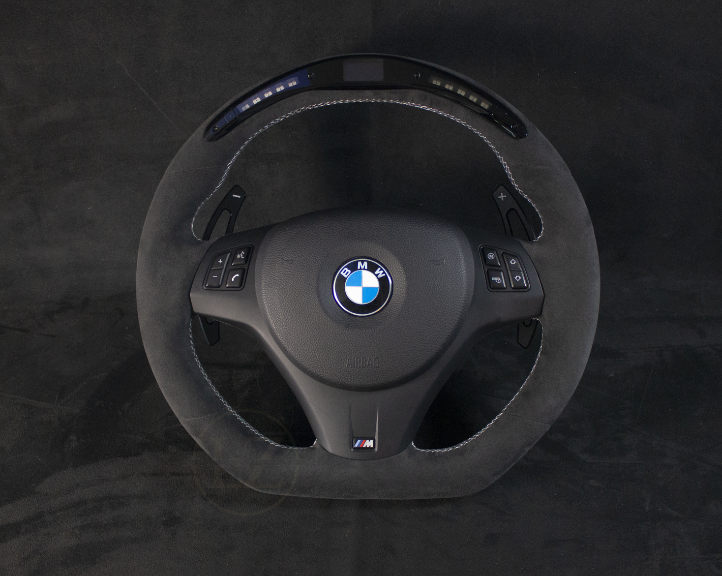 BMW E8X/E9X Alcantara LED Ratt Hvite Detaljer - LZ-Customs