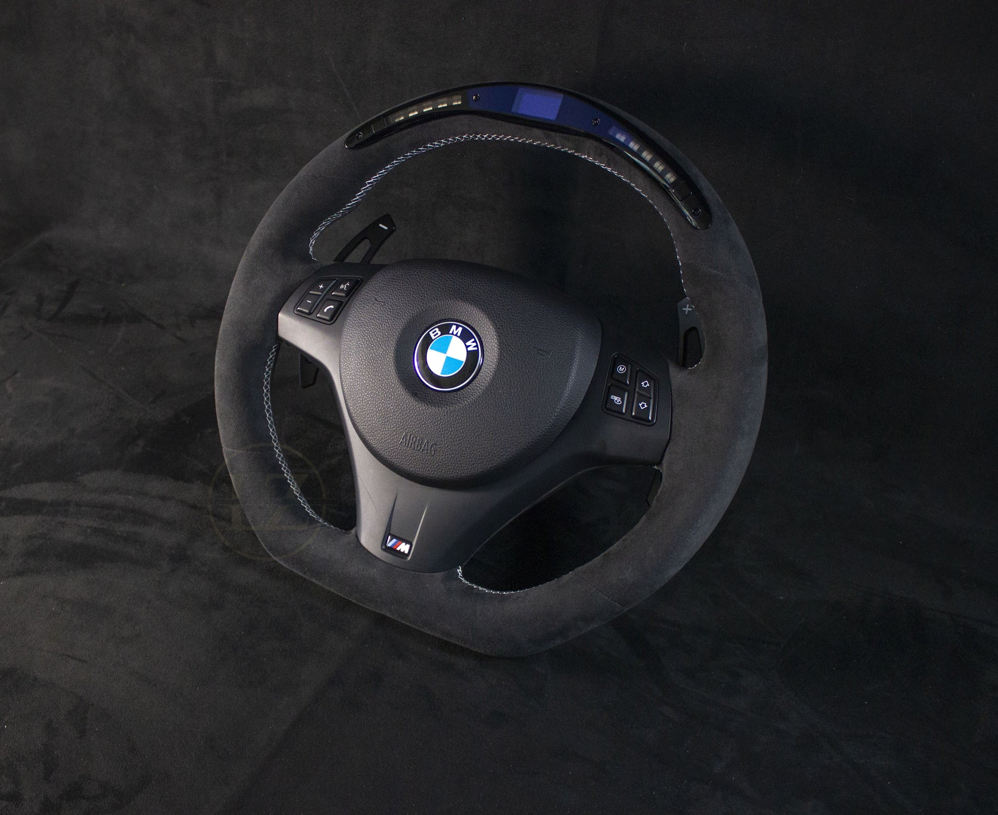 BMW E8X/E9X Alcantara LED Ratt Hvite Detaljer - LZ-Customs