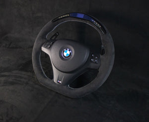 BMW E8X/E9X Alcantara LED Ratt Hvite Detaljer - LZ-Customs