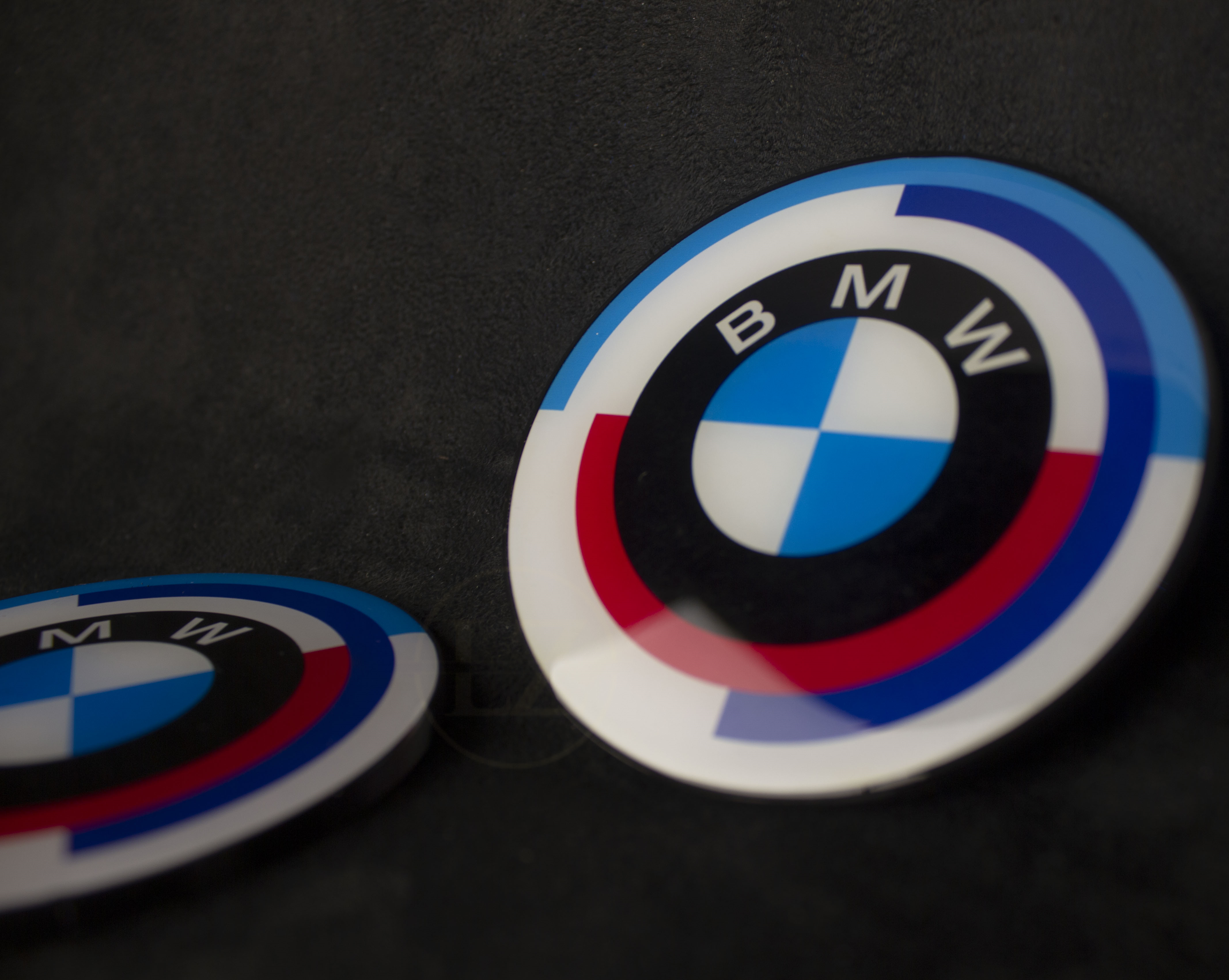 Classic BMW Motorsport emblem returns