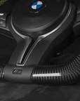 BMW F2X,3X,8X Carbon/Skinn Ratt, Gule Detaljer - LZ-Customs