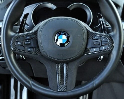 BMW G-Serie Carbon og Alcantara Rattdeksel - LZ-Customs